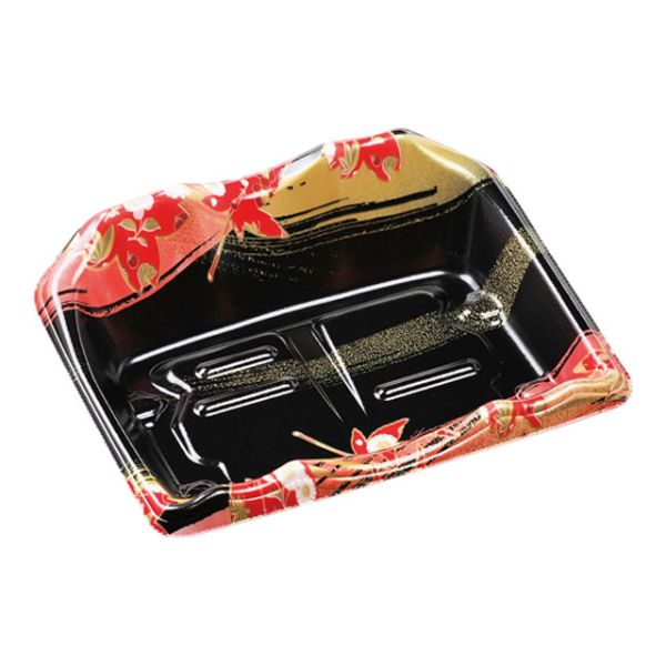 刺身容器 豊山20-16 本体 風花赤 エフピコ