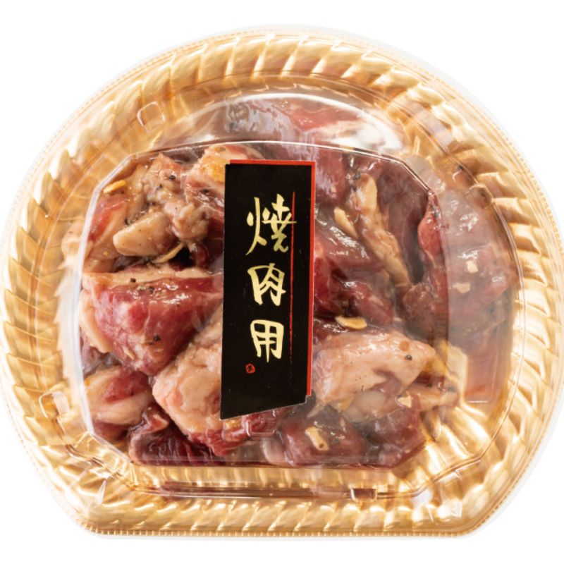 ヘッズ 販促シール フレッシュフードロールシール 焼肉用(タテ)-3(500枚)