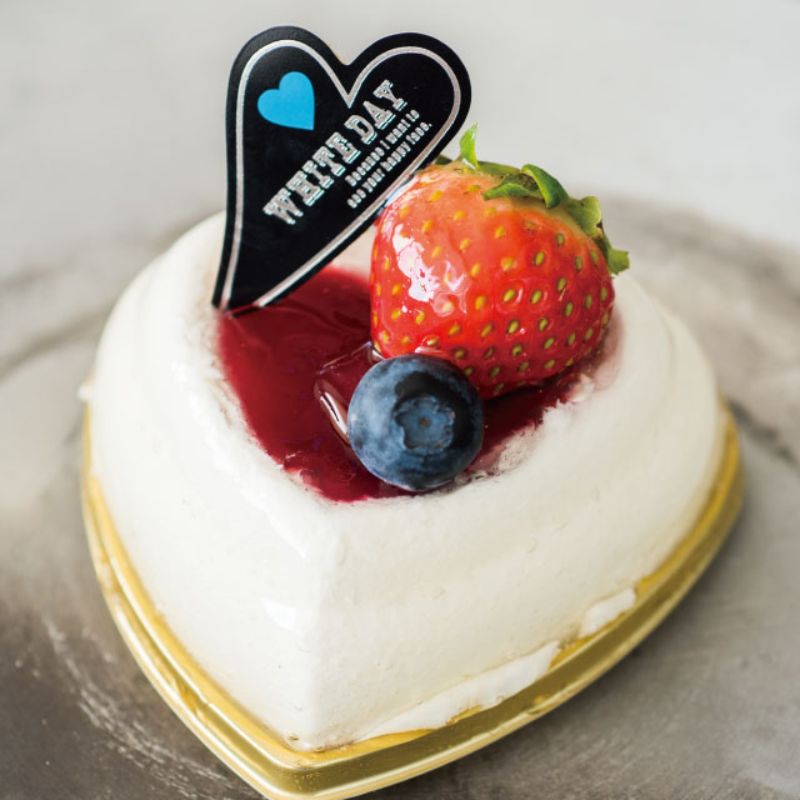 スウィーツ用品 ホワイトデイケーキピック-2(100枚) ヘッズ