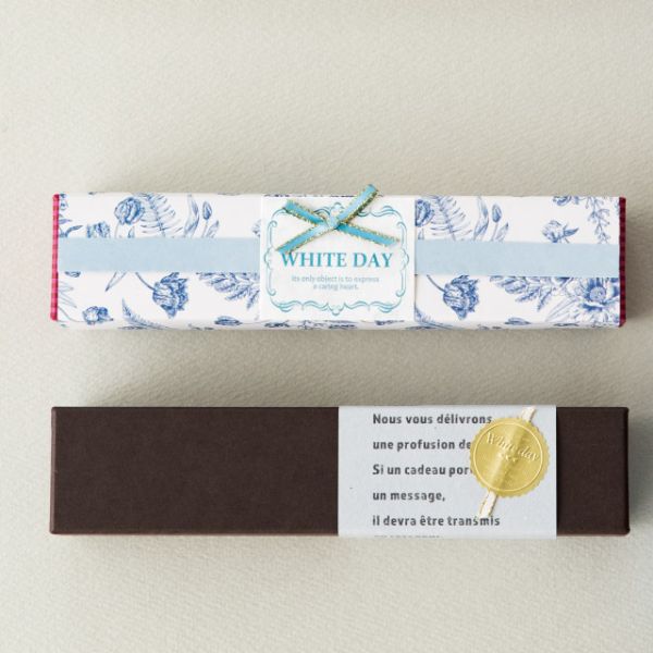 ホワイトデイシール リボン付(50枚) ヘッズ