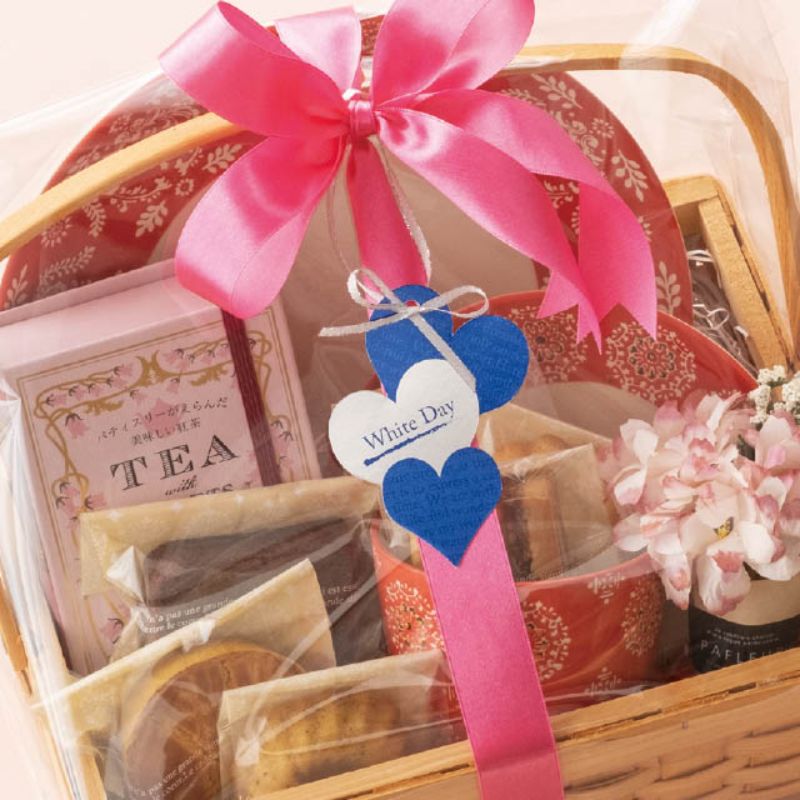 贈答用飾り ホワイトデイハート型タッグ-5(50枚) ヘッズ