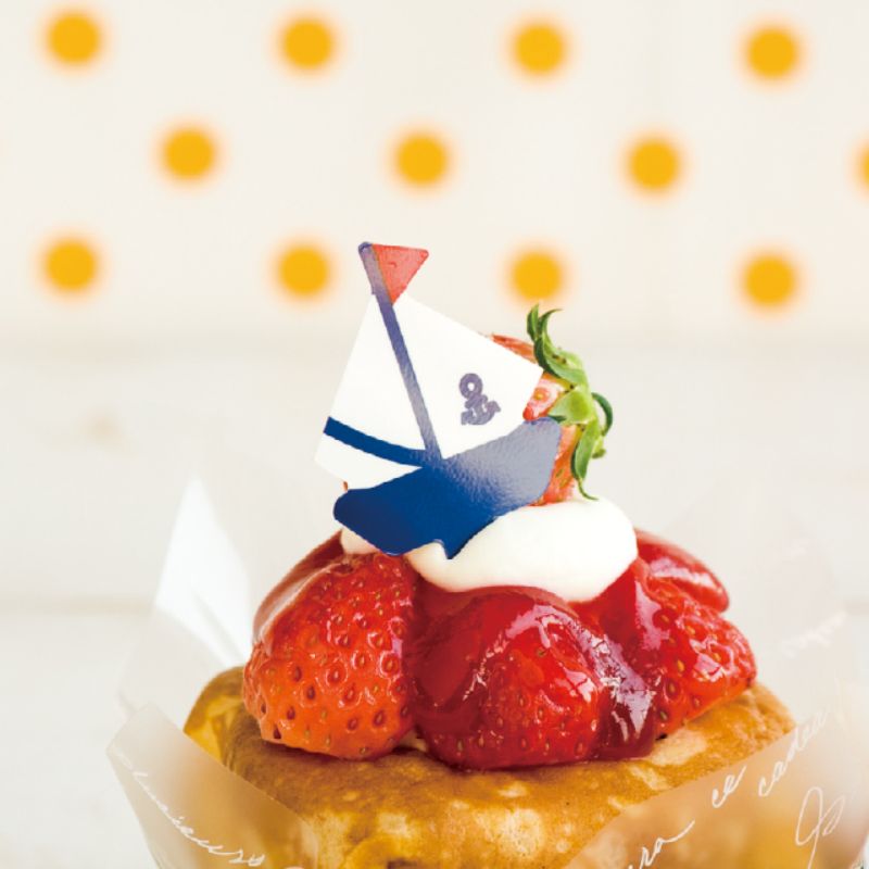 スウィーツ用品 マリンケーキピック-1(100枚) ヘッズ