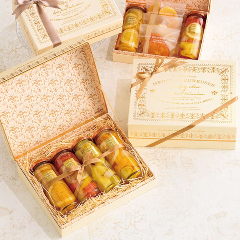 ギフト箱 ラデューズ貼箱-M(4個) ヘッズ