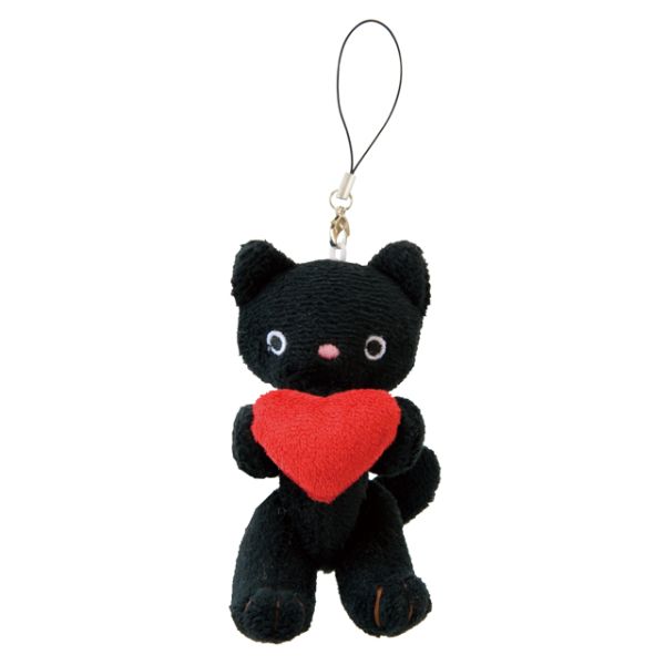 ヘッズ ぬいぐるみ ラブリーストラップ付マスコット ネコ-6(10個)