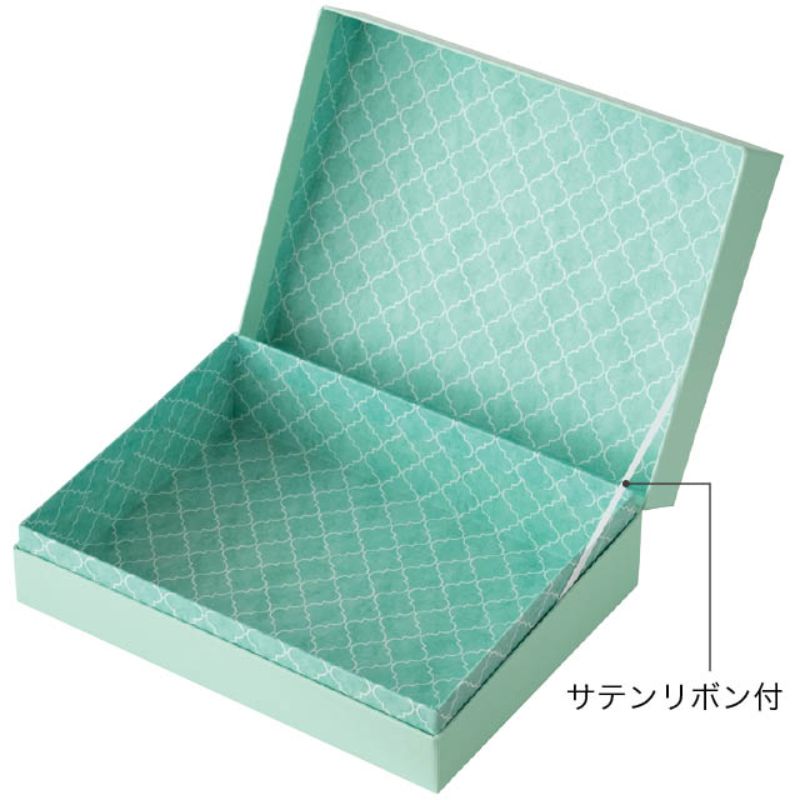 ギフト箱 ラメール貼箱-M(4個) ヘッズ