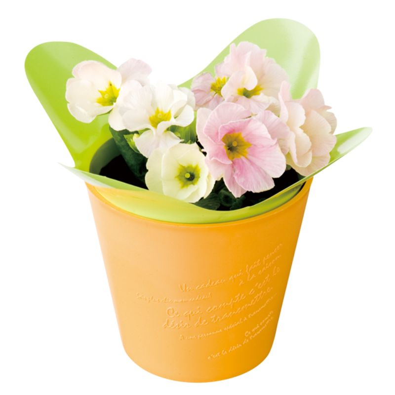 花型ポット レッド-3(20個) ヘッズ