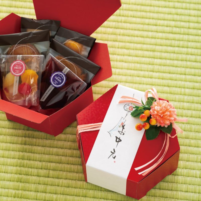 贈答用飾り 掛ケ紙 オ中元-2(30枚) ヘッズ
