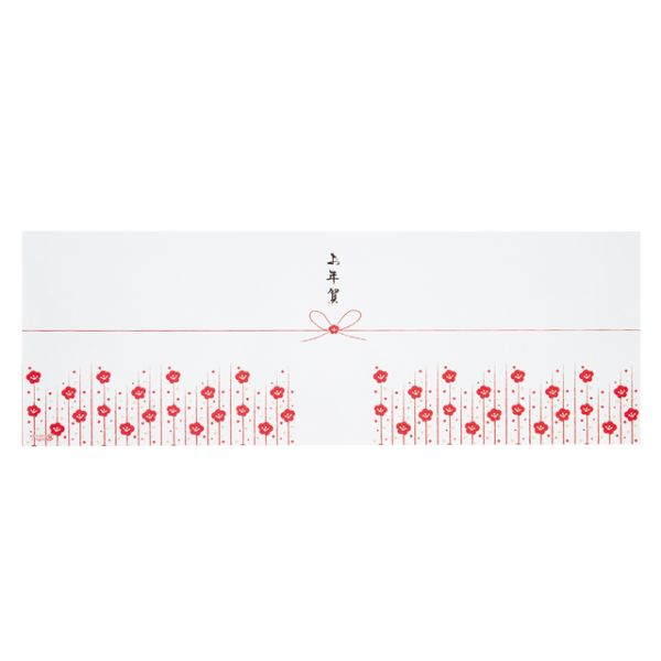 贈答用飾り 掛ケ紙横型 年賀-1(30枚) ヘッズ