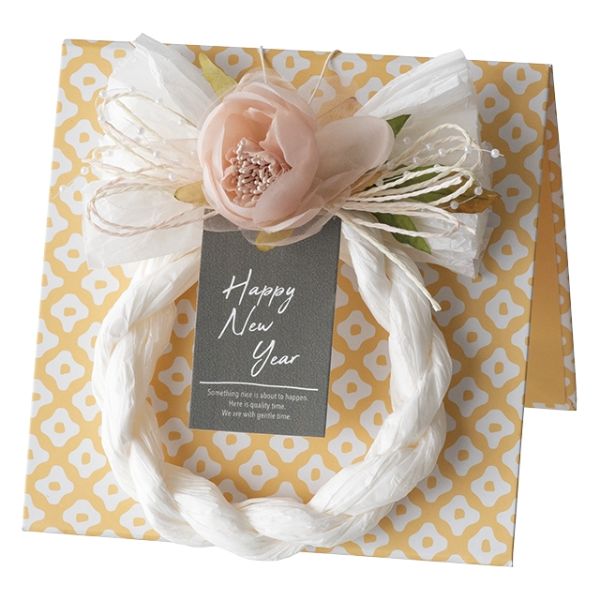 ヘッズ 店内装飾 迎春スタンディングリースS-2(3個)