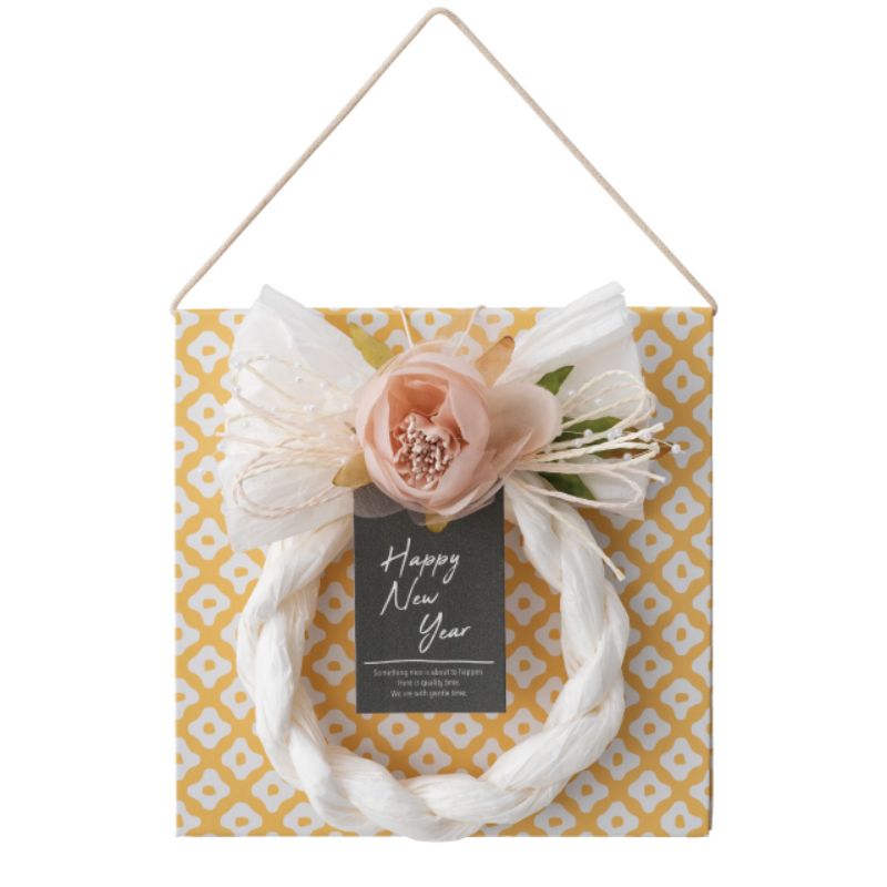 ヘッズ 店内装飾 迎春スタンディングリースS-2(3個)