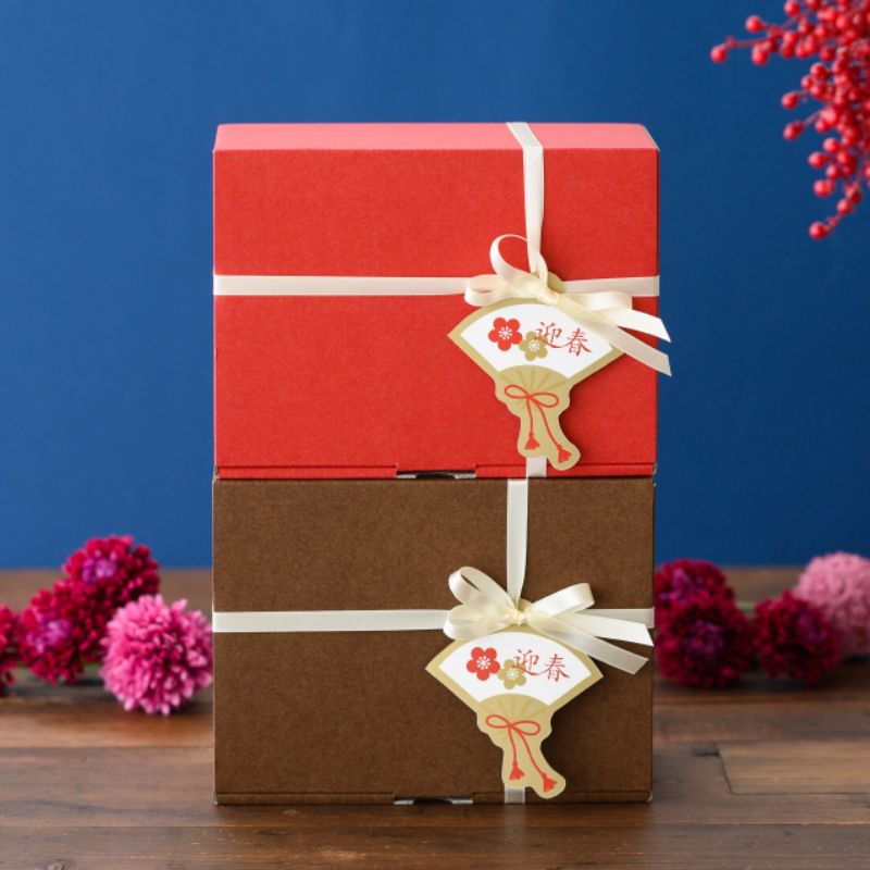 贈答用飾り 迎春タッグ-3 扇(30枚) ヘッズ