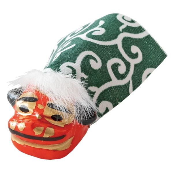 贈答用飾り 迎春獅子舞クリップ-1(10個) ヘッズ