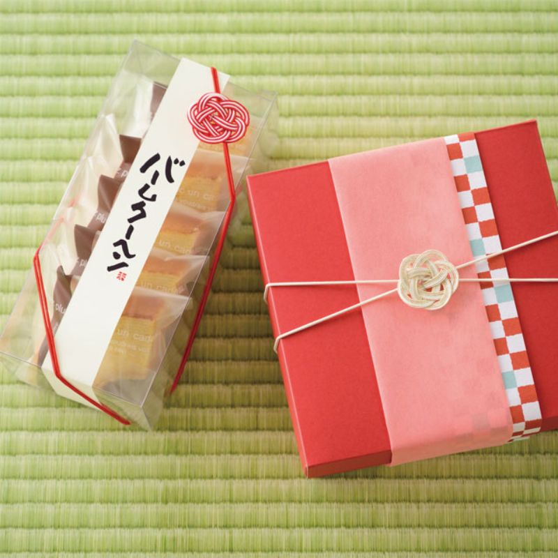 贈答用飾り 梅ゴムタッグ-5 金(10個) ヘッズ