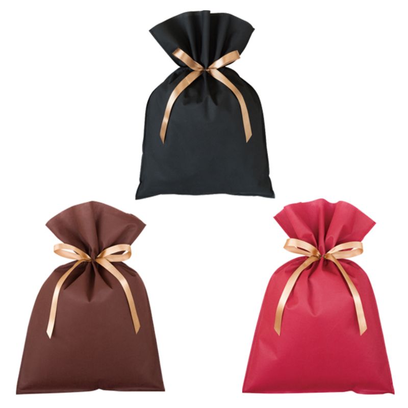 不織布袋 不織布リボン付バッグエンジ-SS(10枚) ヘッズ