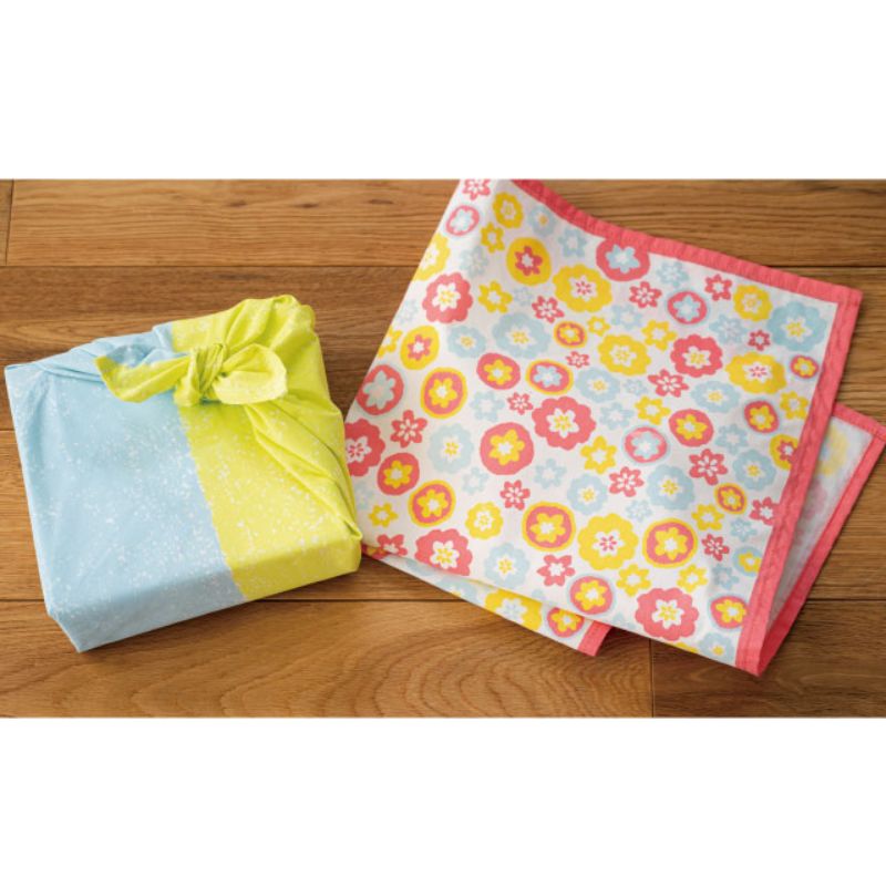 ヘッズ ラッピング用品 風呂敷 オ花-1(10枚)