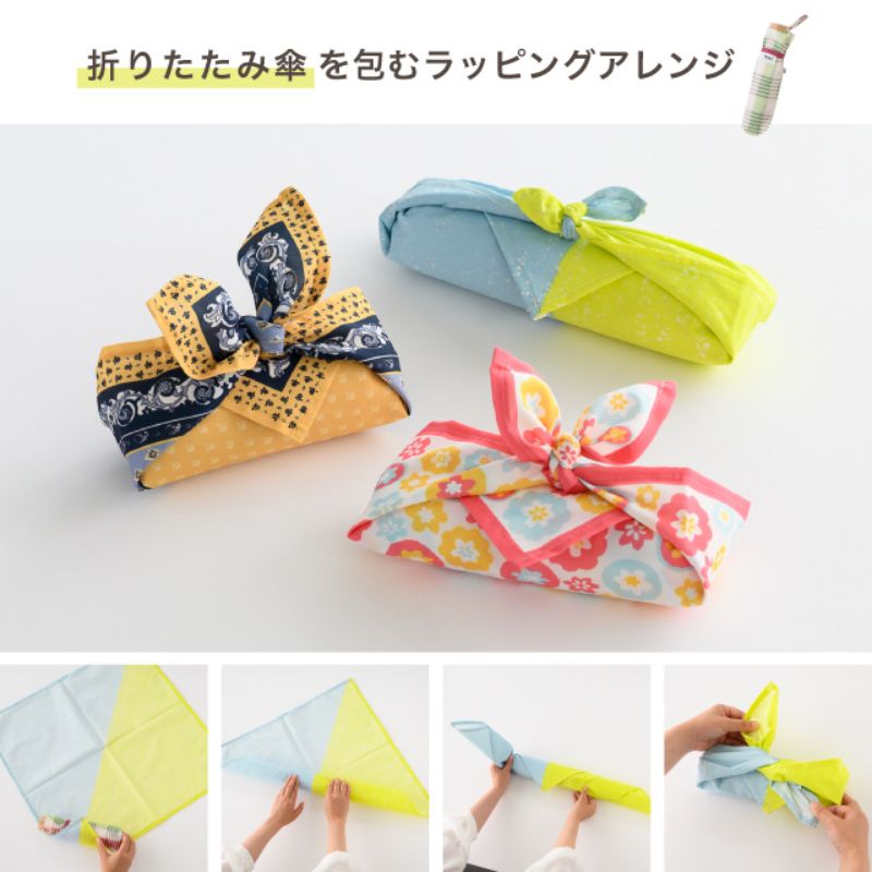 ヘッズ ラッピング用品 風呂敷 オ花-1(10枚)