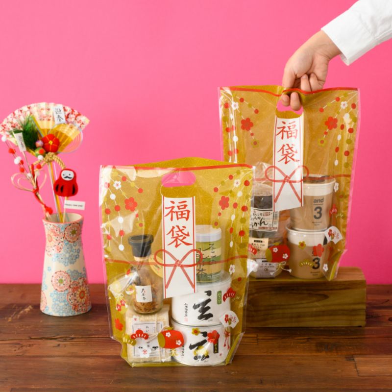 スタンド袋 福袋エンギモノスタンドバッグ-M(30枚) ヘッズ