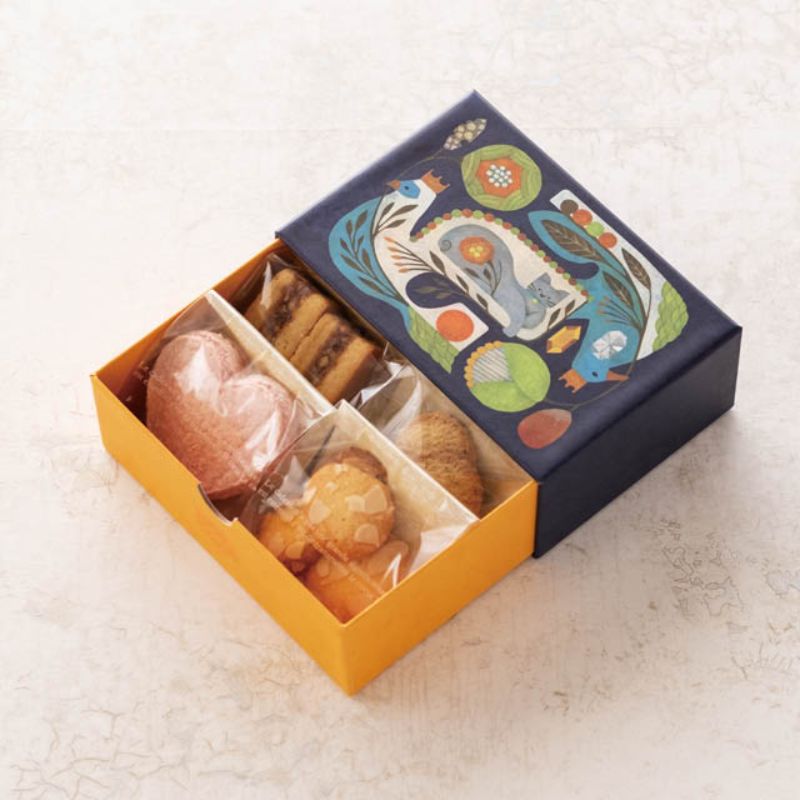ギフト箱 福田利之コレクションスリーブ貼箱-1(4個) ヘッズ