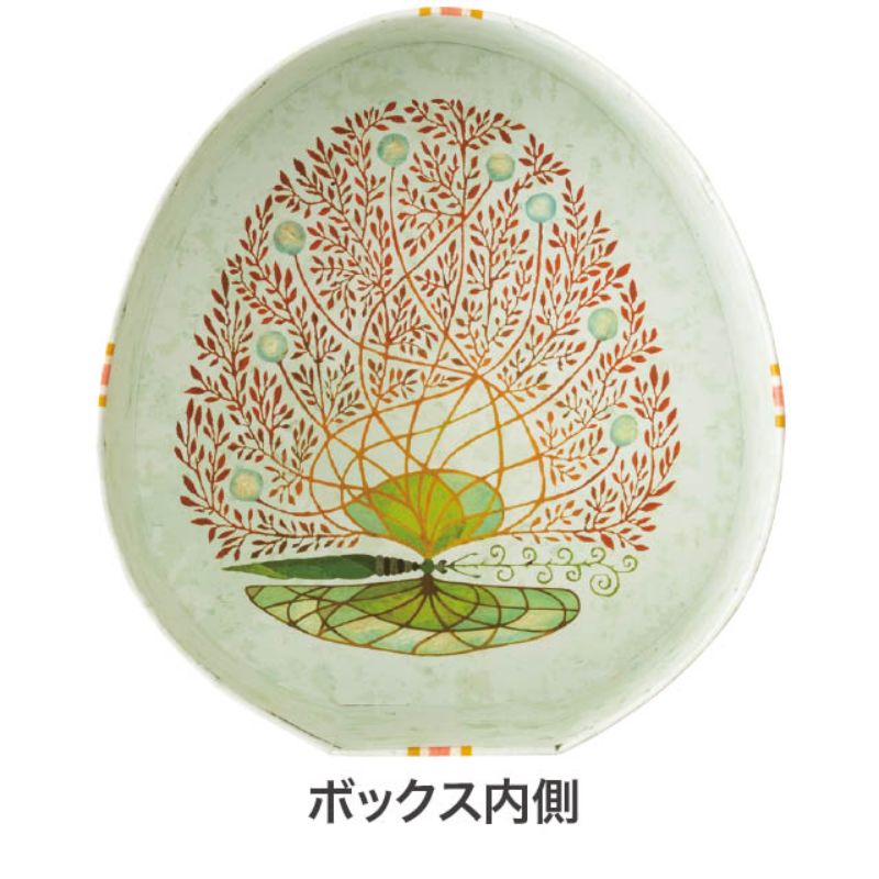 ギフト箱 福田利之コレクション貼箱-M 卵型(4個) ヘッズ
