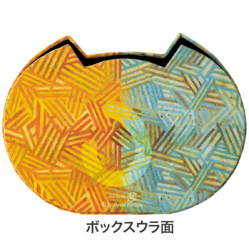 ギフト箱 福田利之コレクション貼箱-S 猫型(4個) ヘッズ