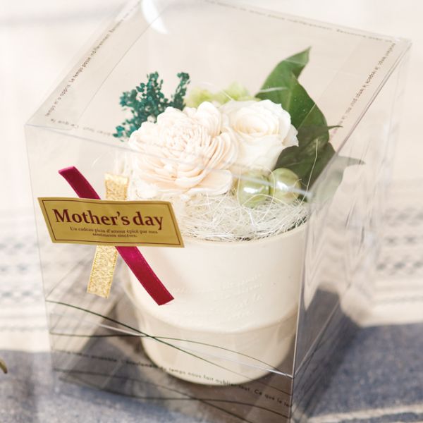 母の日シール-29 ワイン・ゴールド(30枚) ヘッズ