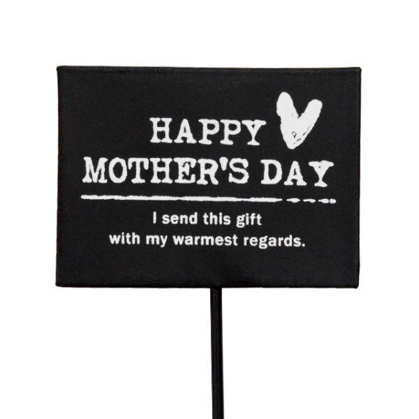 贈答用飾り 母ノ日フラワーピック-36 ブリキ(10本) ヘッズ