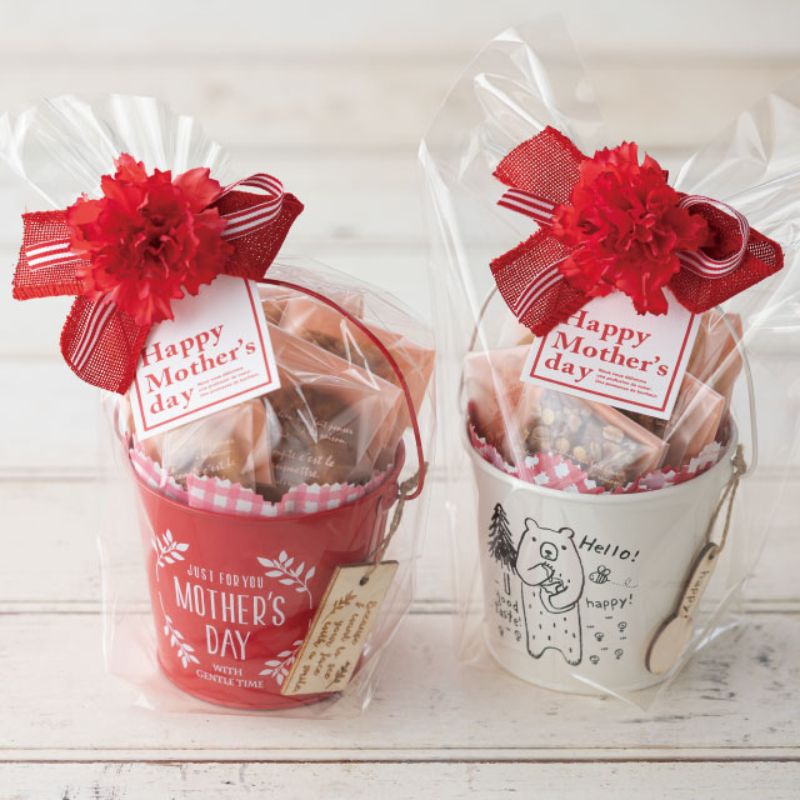 贈答用飾り 母ノ日フルリールクリップ付-1(10個) ヘッズ