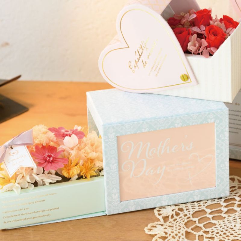 贈答用飾り 母ノ日メッセージカード-12 シルキーピンク(30枚) ヘッズ