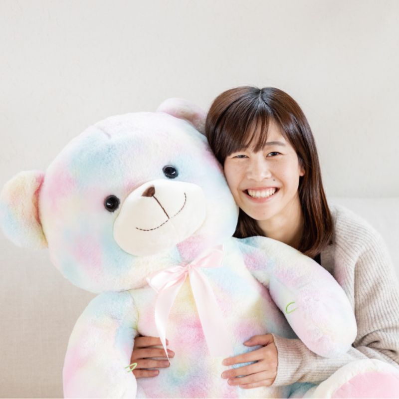 贈答用飾り 抱キツキアニマル クマノシロップ-3(1個) ヘッズ