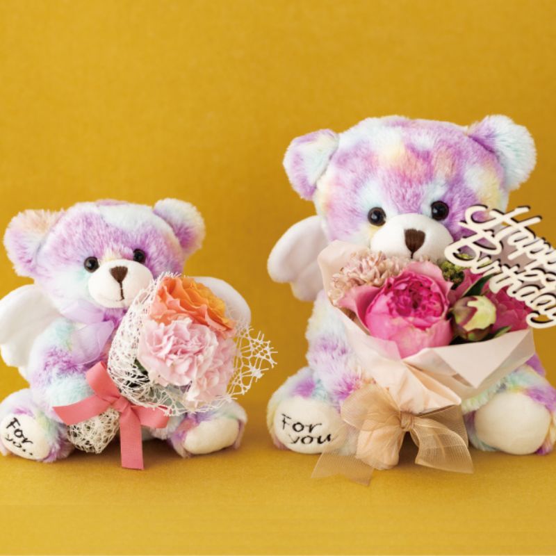 ヘッズ ぬいぐるみ 抱キツキアニマル クマノフラップ-S(4個)