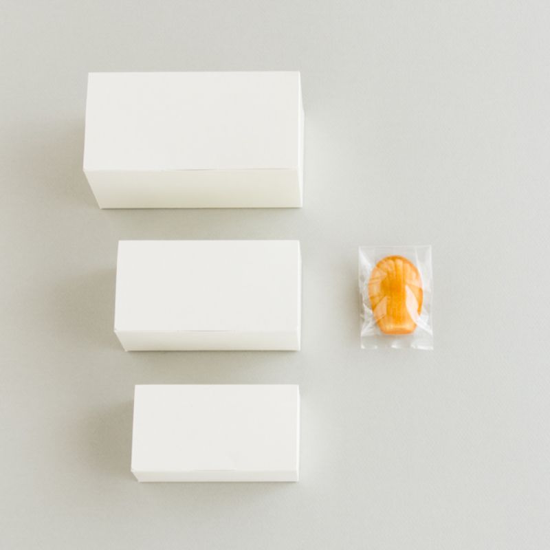 ギフト箱 無地ギフトBOXワイド型 オフホワイト-M(20枚) ヘッズ