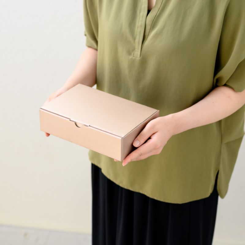 ギフト箱 無地シャンパンピンクギフトボックス-11(10枚) ヘッズ