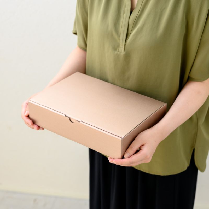 ギフト箱 無地シャンパンピンクギフトボックス-8(10枚) ヘッズ