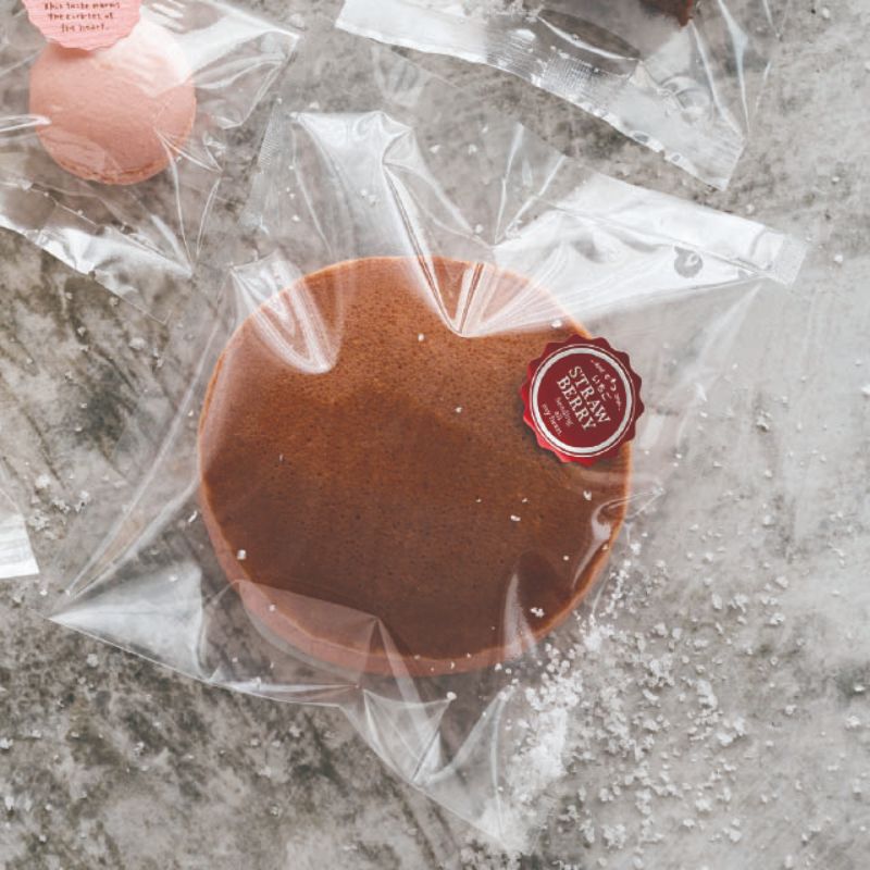 洋菓子・スイーツ用袋 無地スイーツパック クリア-15冷凍可(100枚) ヘッズ