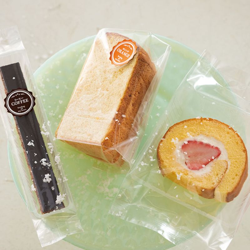 無地スイーツパック クリア-22冷凍可(100枚) ヘッズ
