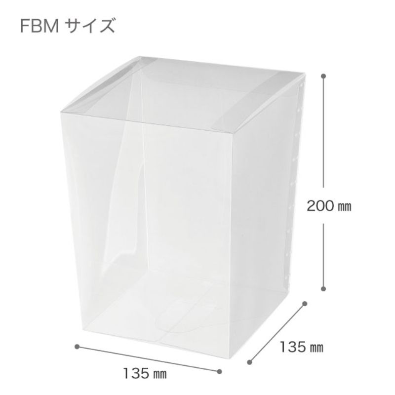 無地フラワークリアBOX-M(10枚) ヘッズ