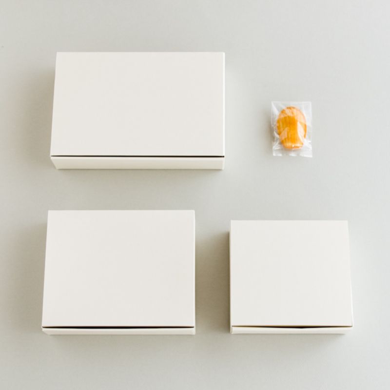 ギフト箱 無地ワンタッチギフトBOX オフホワイト-XS(20枚) ヘッズ