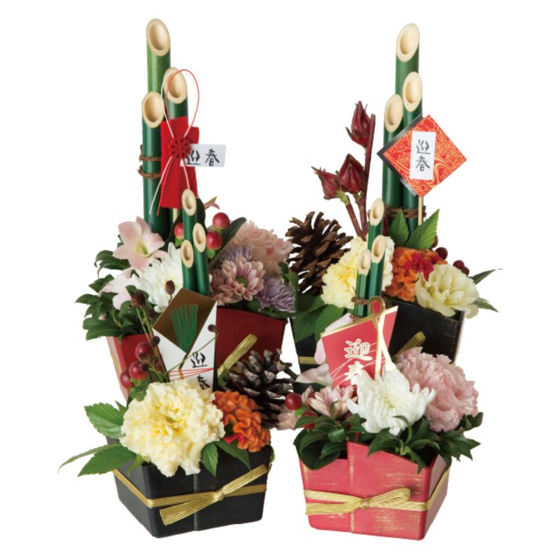 贈答用飾り 門松飾リM(10個) ヘッズ