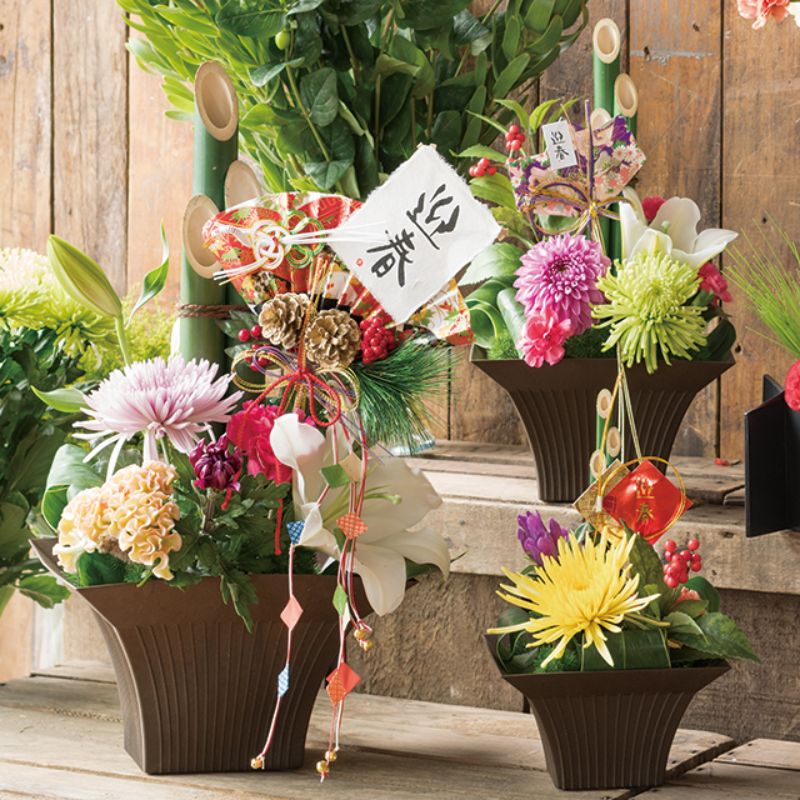 贈答用飾り 門松飾リS(10個) ヘッズ