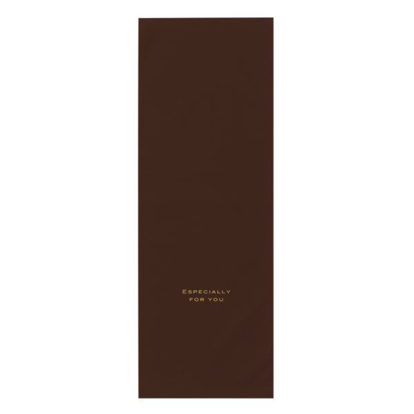 袋 梨地縦長バッグブラウン-TL(50枚) ヘッズ