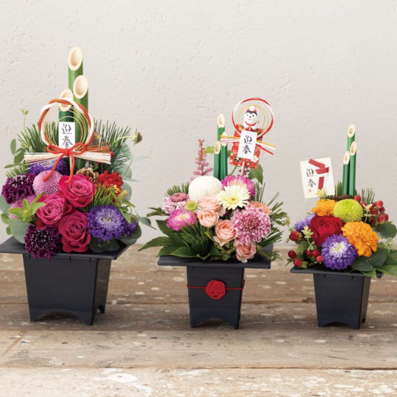 和風アーチスタンドポット ブラック-XS(10個) ヘッズ