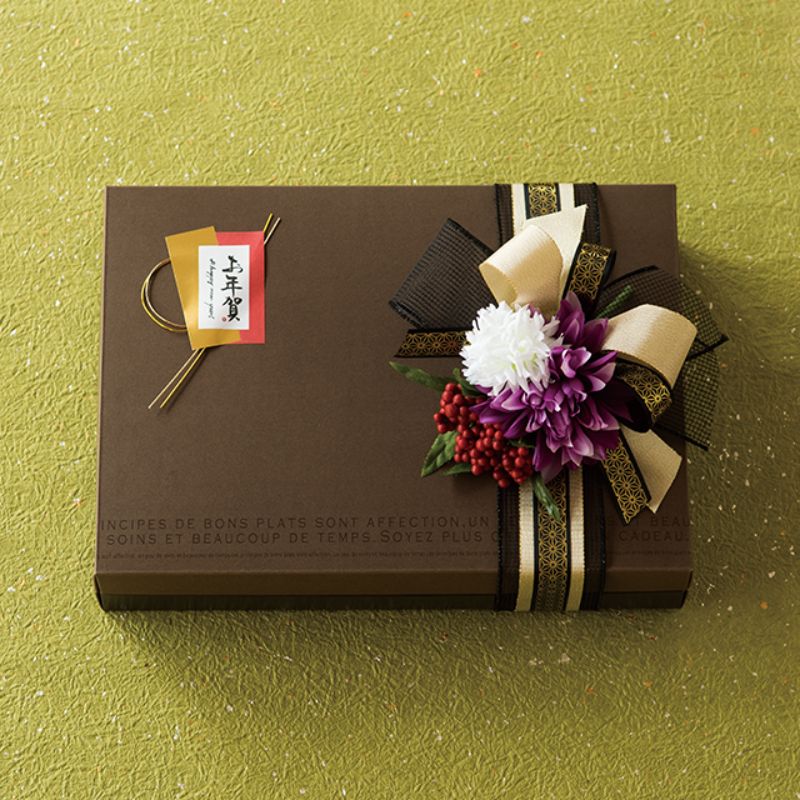 和風プリントサテンリボン-1 黒金(1巻) ヘッズ