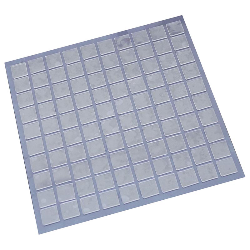 【防災】転倒防止用品 耐震ゲル 転倒防止シート お徳用 20×20×2mm(角型) エクシール