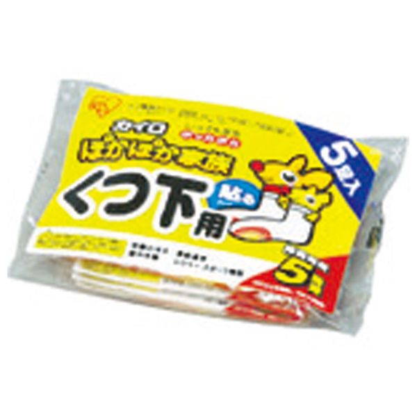 【防災】避難セット IRIS 264586 ぽかぽか家族 貼るくつ下用 5P アイリスオーヤマ