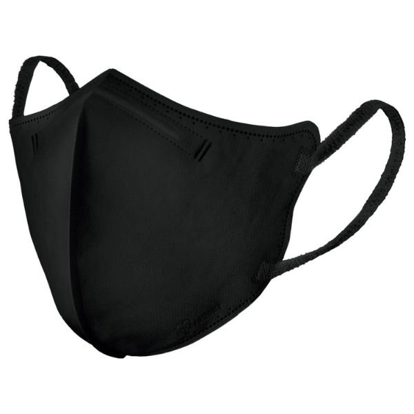 サージカルマスク IRIS 289112 DAILY FIT MASK 立体マスク ふつうサイズ 5枚入 ブラック アイリスオーヤマ