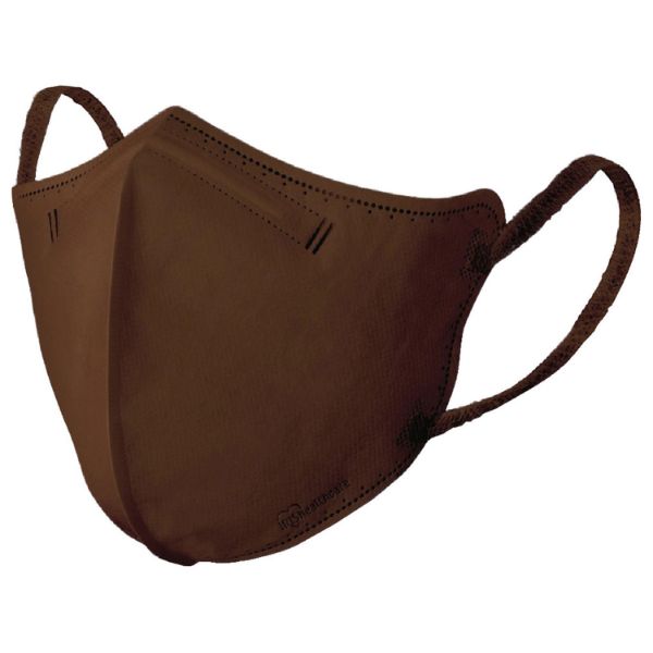 サージカルマスク IRIS DAILY FIT MASK ふつうサイズ 30枚入 ブラウン アイリスオーヤマ