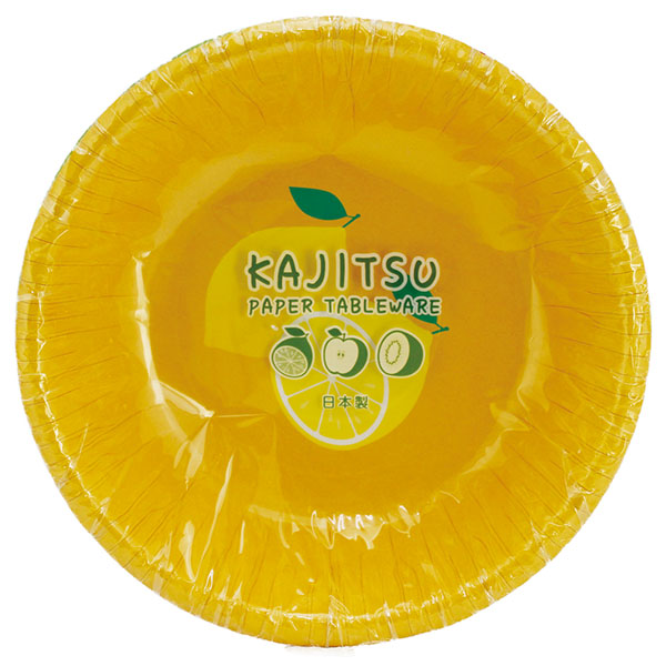 紙皿 KAJITSU ペーパーボール(3柄ソート)4枚入 アートナップ