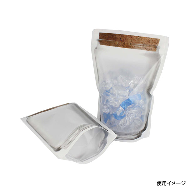 保存袋 ジッパー付きスタンドバッグL 2枚入 アートナップ