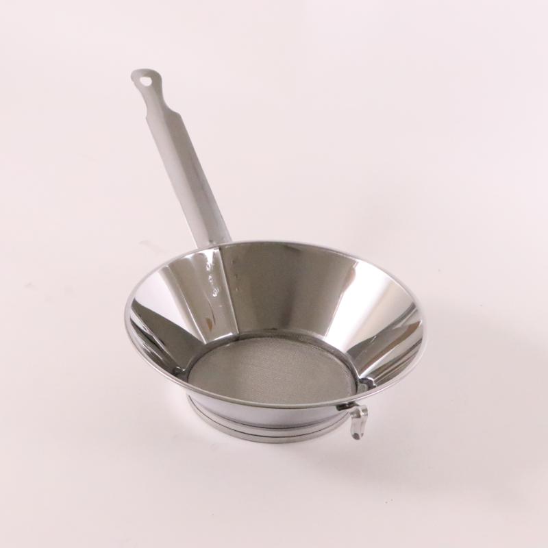 揚げ物用品 BK 18-8強力油こし No.5 本間冬治工業