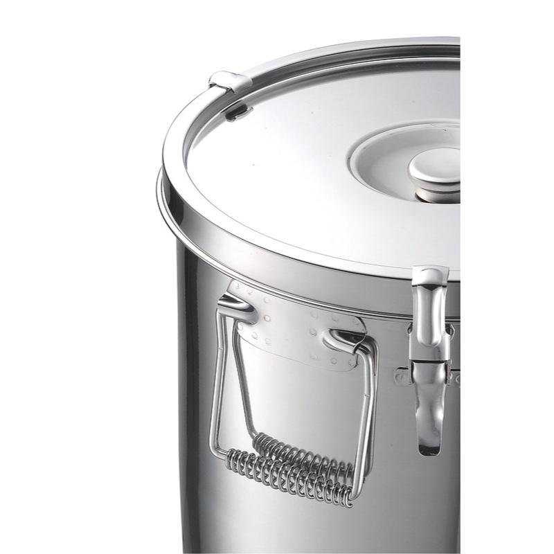 運搬容器 KO 18-8給食缶 21cm(7.0L) 本間製作所